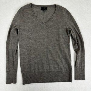 Merino Banana Republic Wool Sweater Womens Medium V Neck